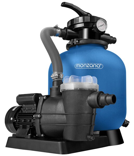 Filtr piaskowy do basenu AQUA 9 600 l/h, niebieska Monzana