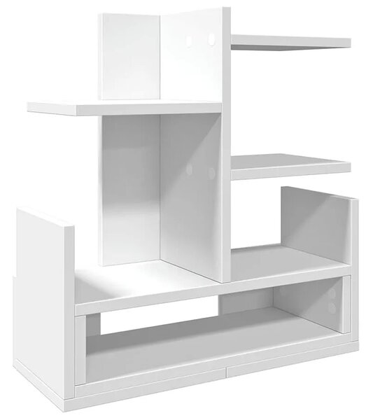 Biały stojący organizer na biurko W6-N75
