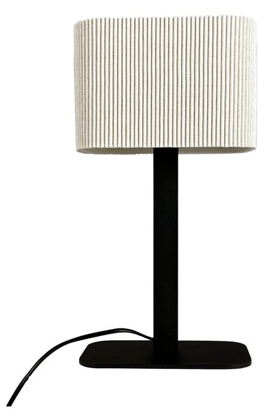 Lampa Stołowa Dyberg Larsen, Calix, biały, salon, tkanina | tekstylia, design