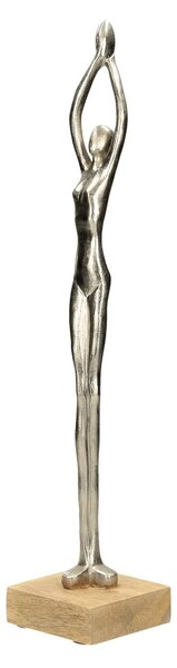 Dekoracja Silver Woman II wys. 52cm