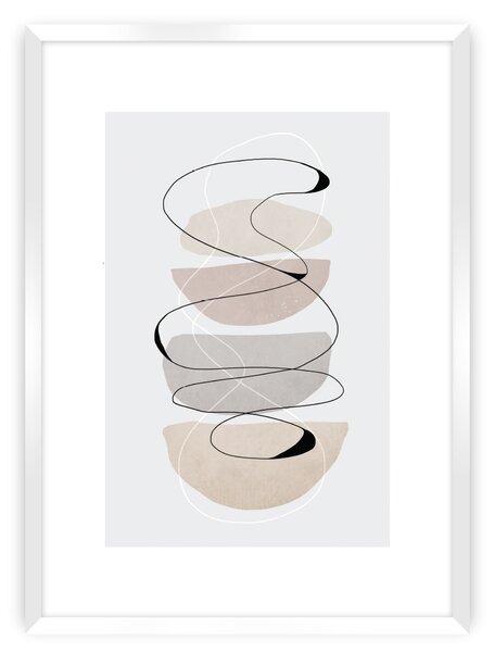 Plakat Abstract Lines II