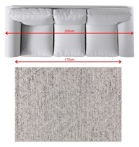 Dywan Breeze charcoal/grey 120x170cm