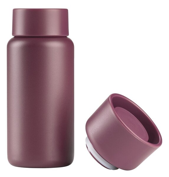 Bordowy kubek termiczny ze stali nierdzewnej 400 ml Singles – Zone