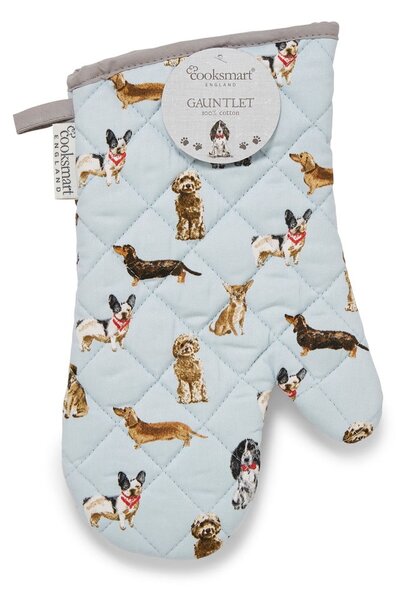 Bawełniana rękawica kuchenna Cooksmart ® Curious Dogs