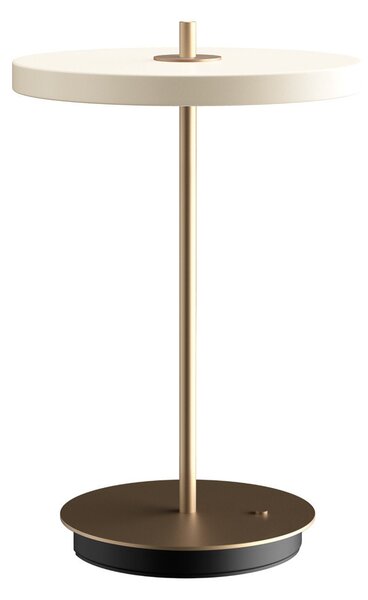 Lampa Stołowa UMAGE, Asteria Move, ściemnialny, złoty | mosiężny, salon, metal, design