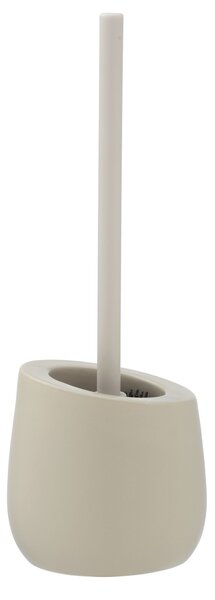 Stojak na szczotkę toaletową - beżowy - Rozmiar 13,5 x 38 cm