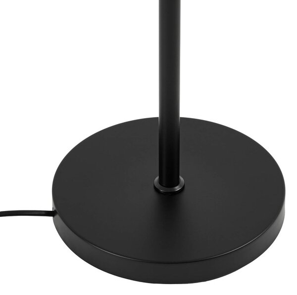 Lampa stojąca Kardis Lindby, czarny, salon / jadalnia, metal, nowoczesny