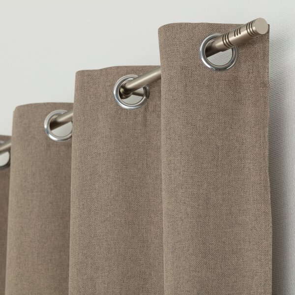 Zasłona BASIC na kółkach 140x280cm jasny taupe 1 szt
