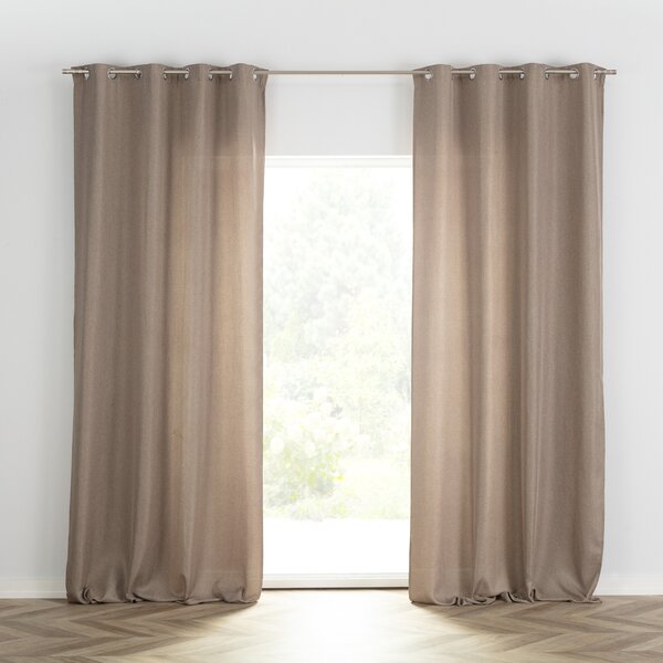 Zasłona BASIC na kółkach 140x280cm jasny taupe 1 szt