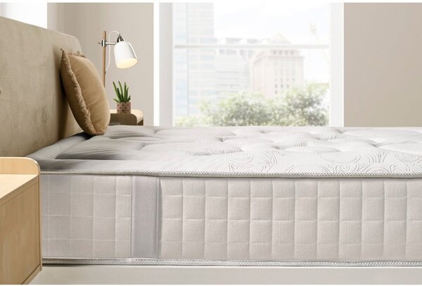 Twardy/średnio twardy piankowy materac 200x200 cm Tempus Premier – Moonia