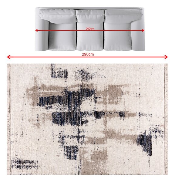 Dywan Boho cream/sailor blue 200x290cm