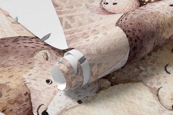 Fototapety Bajkowa impreza ze zwierzętami, Fototapety Dziecięce, u01584d1 : Uwalls.pl