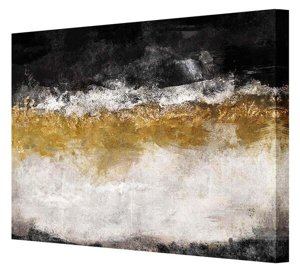 Obraz na płótnie Black&Gold Impression