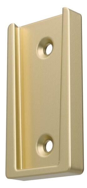 Stalowy regulowany karnisz w kolorze matowego złota 107 - 305 cm Flute – Umbra