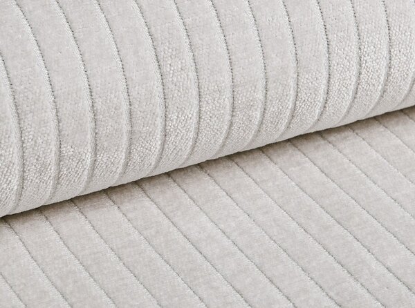 Beżowa sztruksowa sofa 224 cm Bergamo – Cosmopolitan Design