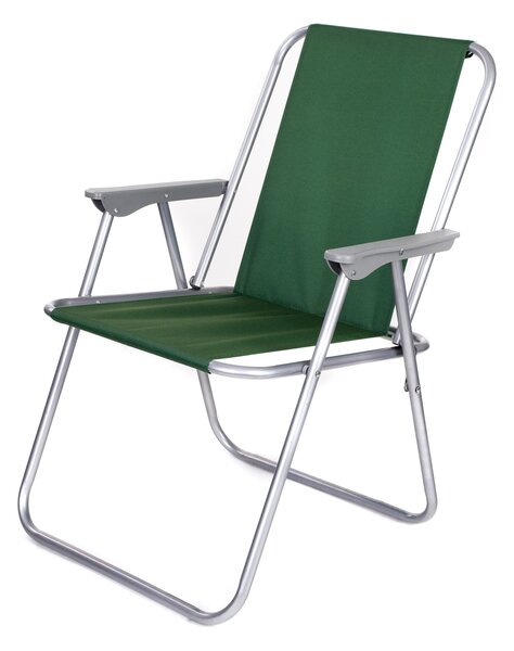 Krzesło plażowe - zielony - Rozmiar nośność 80kg