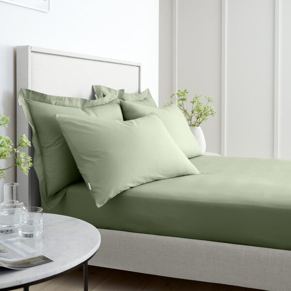 Poszewki na poduszki z perkalu bawełnianego zestaw 2 szt. 50x75 cm Cotton Percale – Bianca