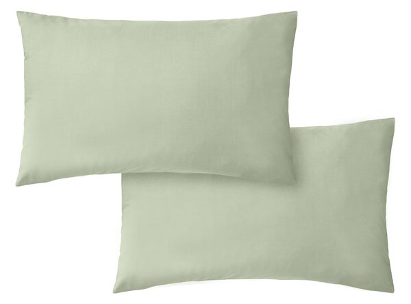 Poszewki na poduszki z perkalu bawełnianego zestaw 2 szt. 50x75 cm Cotton Percale – Bianca