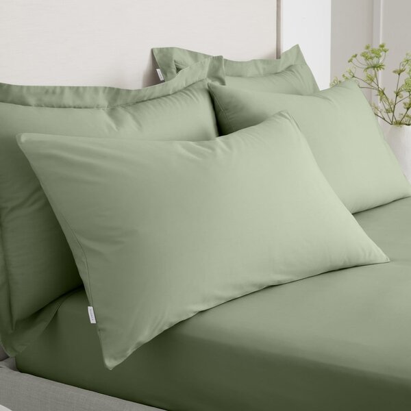 Poszewki na poduszki z perkalu bawełnianego zestaw 2 szt. 50x75 cm Cotton Percale – Bianca