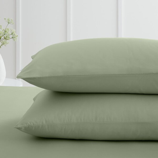 Poszewki na poduszki z perkalu bawełnianego zestaw 2 szt. 50x75 cm Cotton Percale – Bianca