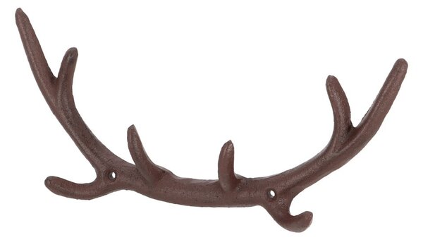 Brązowy metalowy wieszak ścienny Antlers – Esschert Design