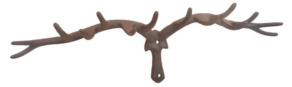 Brązowy metalowy wieszak ścienny – Esschert Design