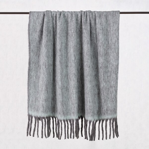 Pled Cozy 130x170cm grey-mint