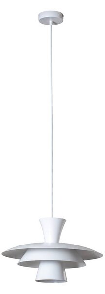 Lampa wisząca Plato Luminex, możliwość ściemniania, biały / opal, salon / jadalnia, metal, nowoczesny