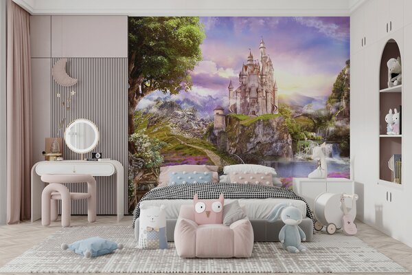 Fototapety Roślina, niebo i chmura, Fototapety Dziecięce, Fototapety Dla dziewczynek, u59924 : Uwalls.pl