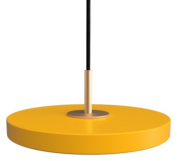 Lampa Wisząca UMAGE, Asteria Micro V2, ściemnialny, żółty, salon, metal, skandynawski