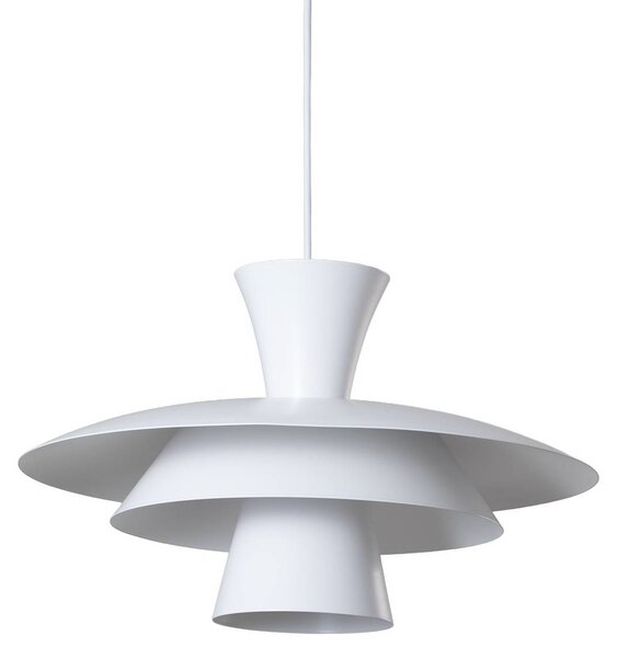 Lampa wisząca Plato Luminex, możliwość ściemniania, biały / opal, salon / jadalnia, metal, nowoczesny