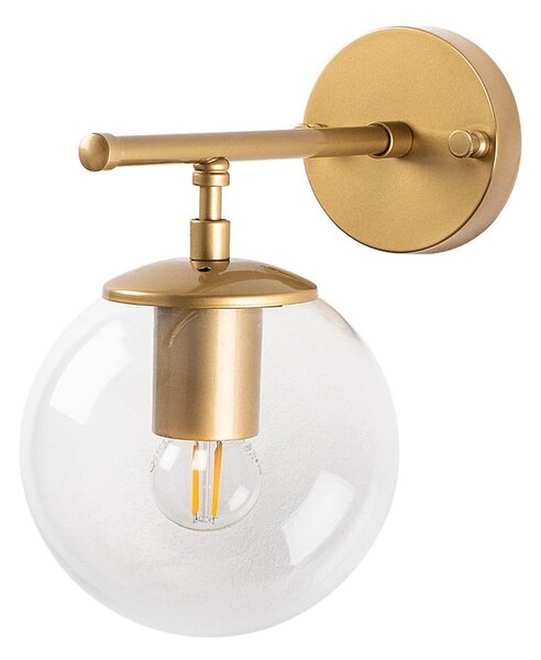 Kinkiet w kolorze mosiądzu Roe – Opviq lights