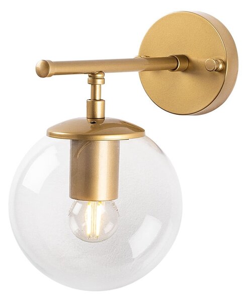 Kinkiet w kolorze mosiądzu Roe – Opviq lights