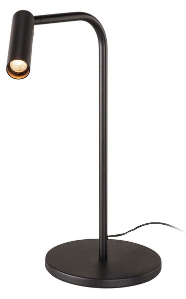 Lampa Stołowa SLV, Karpo, ściemnialny, czarny, gabinet | pracownia, metal, nowoczesny