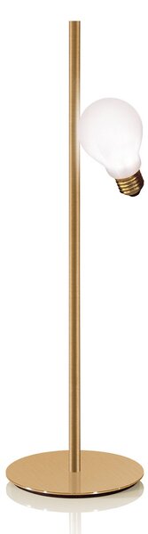 Lampa Stołowa Slamp, Idea, złoty | mosiężny, salon, metal, design