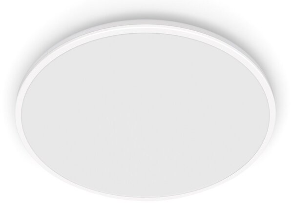 Lampa Sufitowa WiZ, Rune, ściemnialny, biały, salon, tworzywo sztuczne, nowoczesny