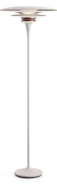 Diablo Lampa Podłogowa Ø50 Matt White/Rosé Silver - Belid