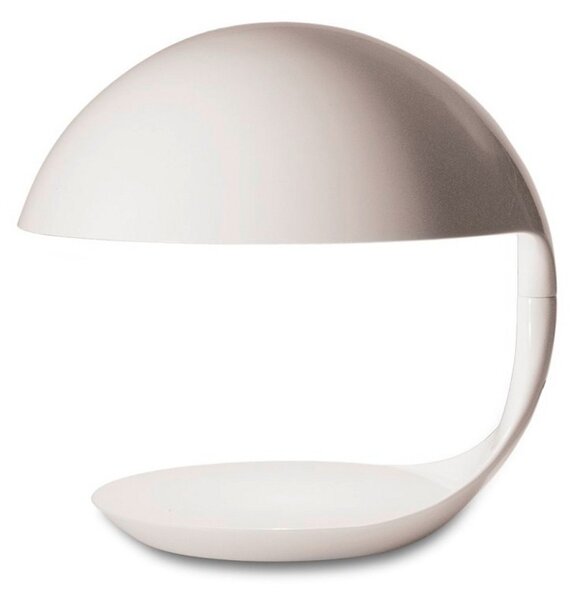 Lampa Stołowa Martinelli Luce, Cobra, biały, salon, tworzywo sztuczne, design