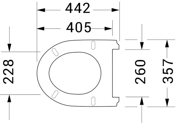 Miska WC wisząca bezkołnierzowa E-9030 - deska wolnoopadająca - biały mat