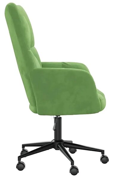 Fotel Do Biurka Glamour Jasnozielony M0-T99