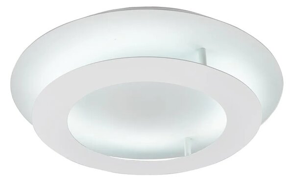 Biały okrągły plafon sufitowy LED 40 cm - D147 S1-L39