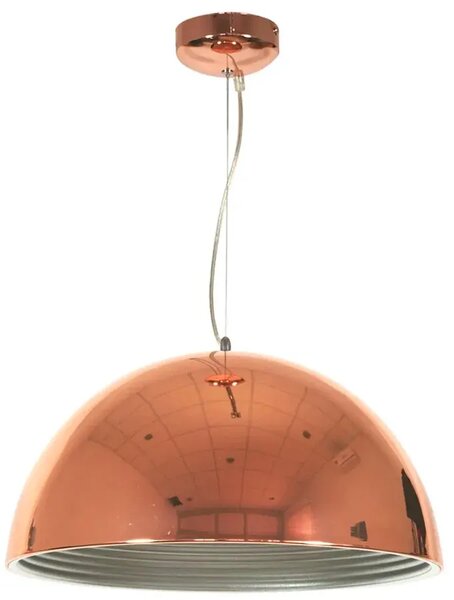 Miedziana metalowa lampa wisząca - D154 C6-E72