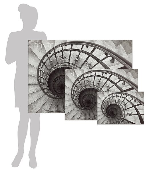 Obraz na płótnie Spiral Stairs