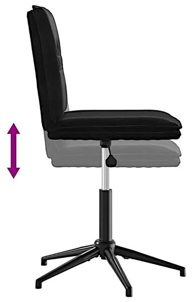 Eleganckie krzesło jadalniane czarne M3-K78