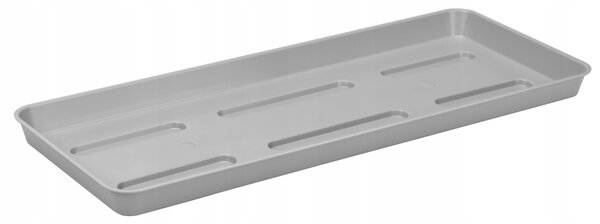 Podstawka pod doniczkę balkonową 40cm szara