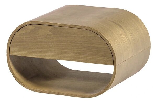 Wielopoziomowa półka w naturalnym kolorze 39 cm Momo – WOOOD