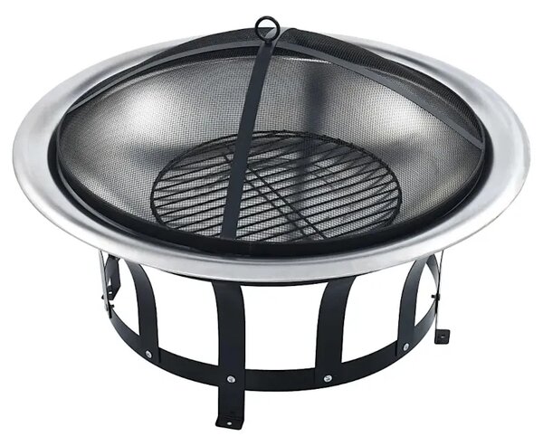 Palenisko ogrodowe z grillem P9-E88