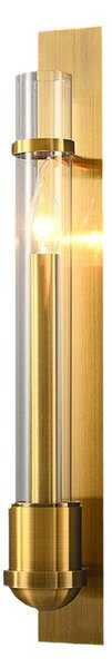 Vela Dos – Nowoczesna Lampa Ścienna 60 cm 1xE14 Złoty, kinkiet