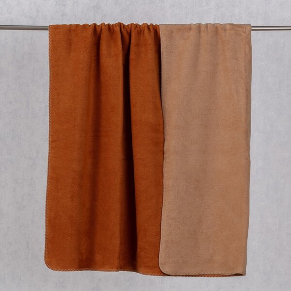 Koc Cosy Home 150x200cm Cognac&Beige