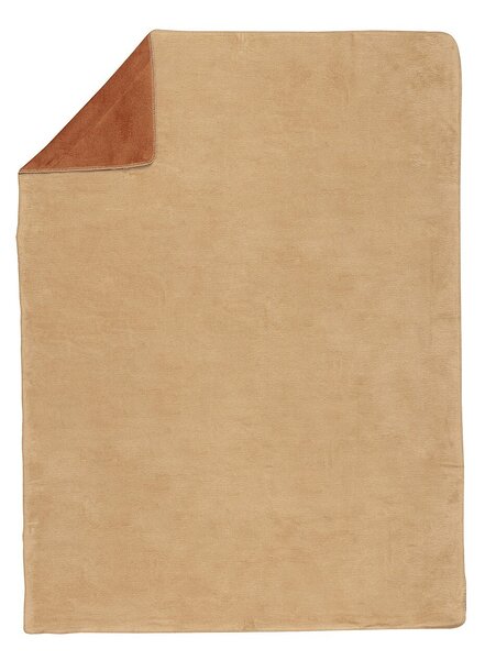 Koc Cosy Home 150x200cm Cognac&Beige